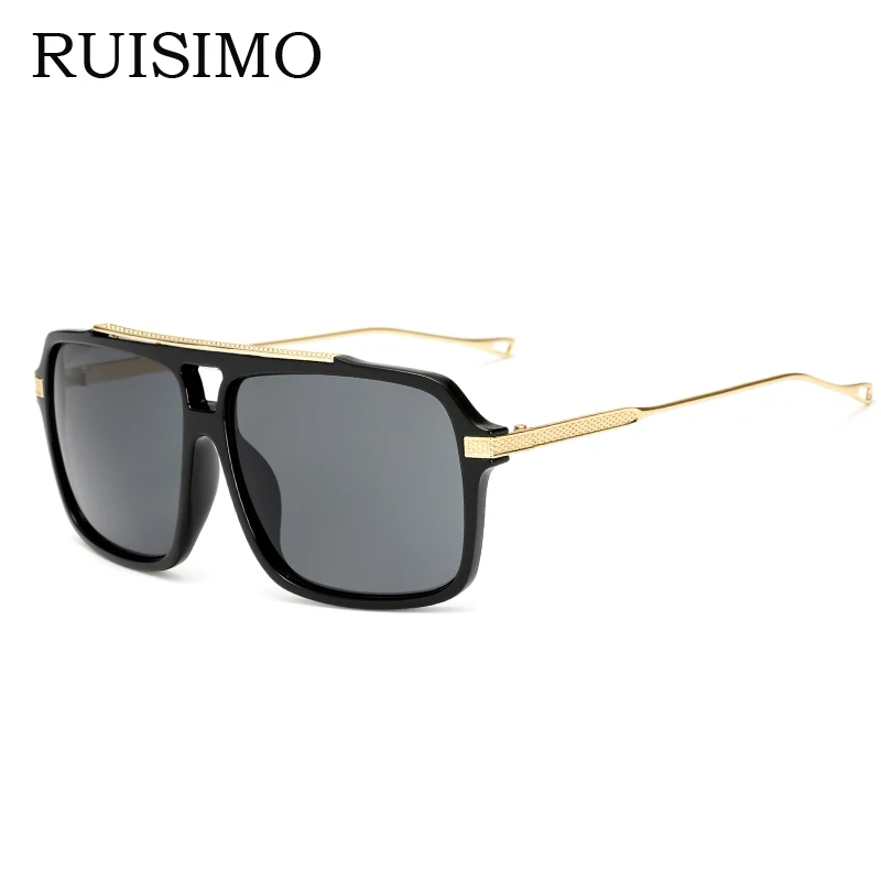 

Brand Oversized Men mach one Sunglasses Women Flat Top Sun Glasses Square Male retro de sol female sunglasses for men women