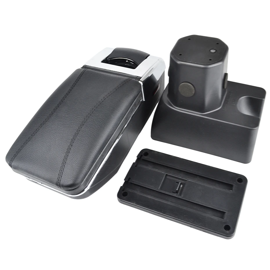 Ящик для хранения для Suzuki Ignis- подлокотник поворотный подлокотник черная кожа