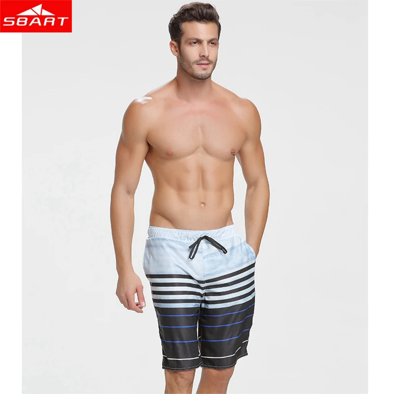 Sbart men UV Rash Guard Yacht beach shorts fifth Loose shorts quick dry