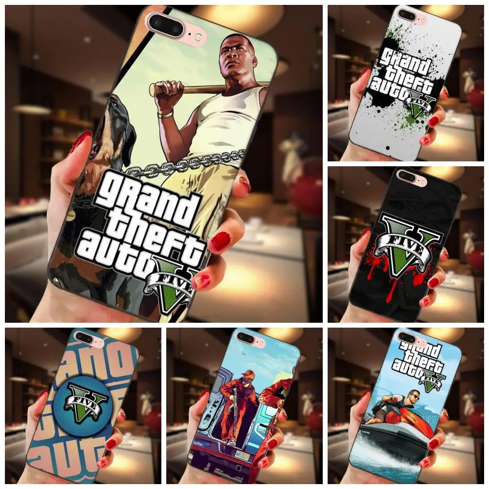 Уникальный Gta Grand Theft Auto 5 San Andreas для huawei Честь mate Note 6s 8 9 10 20 Lite Play Pro P