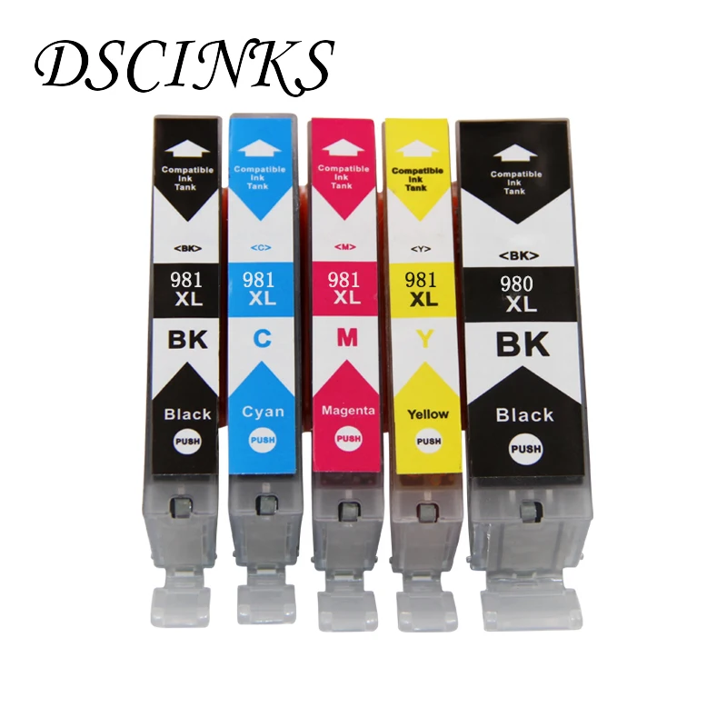 PGI 980 CLI 981 XXL Ink Cartridge for Canon Pixma TS8190 TS8195 printer