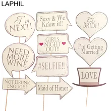 LAPHIL свадебные фото стенд реквизит свадебный душ вечерние DIY Mr Mrs Photo Booth Реквизит Свадебные украшения принадлежности для вечеринки-девичника