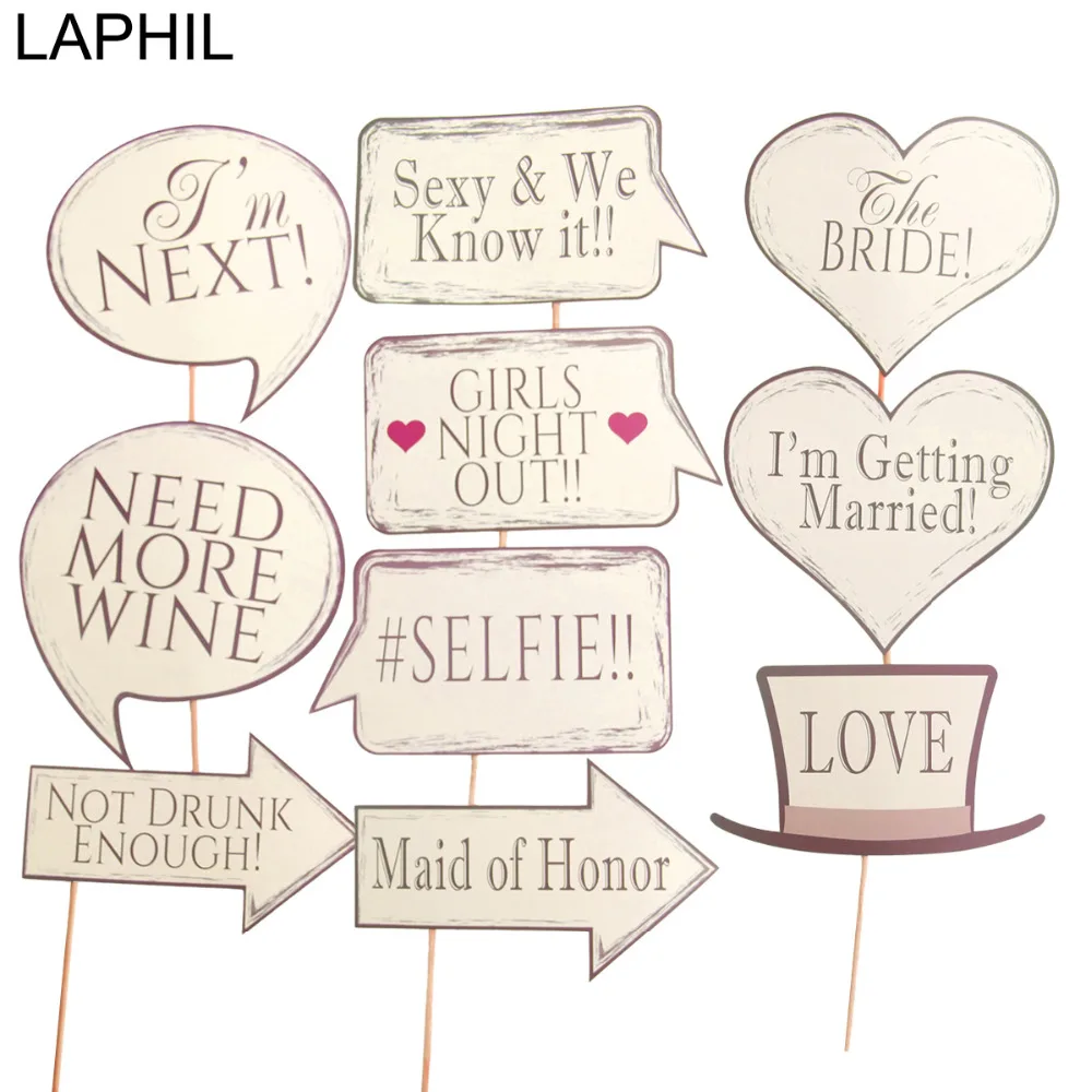 Свадебные реквизиты для фотостудии LAPHIL свадебный душ вечерние реквизит сделай