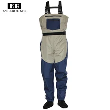 Fly Fishing Stocking Foot Wader Affordable Breathable Waterproo Chest Wader