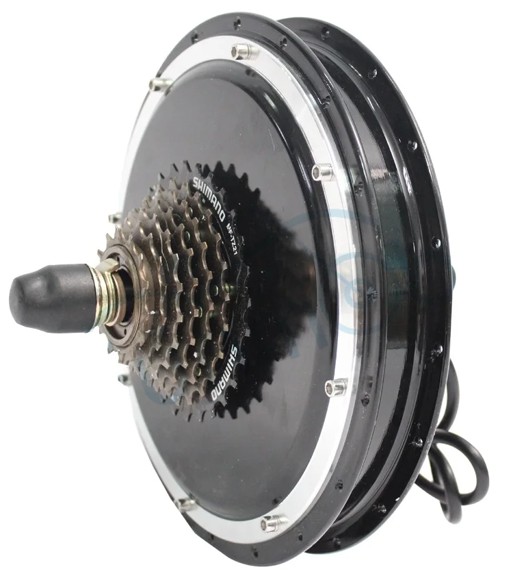 Motor de cubo Ebike, rueda trasera de 36V 48V 1500W, bicicleta eléctrica de 145mm, sin escobillas y sin engranajes para Motor de conversión de ciclismo|ebike hub motor|hub motor48v 1500w - AliExpress