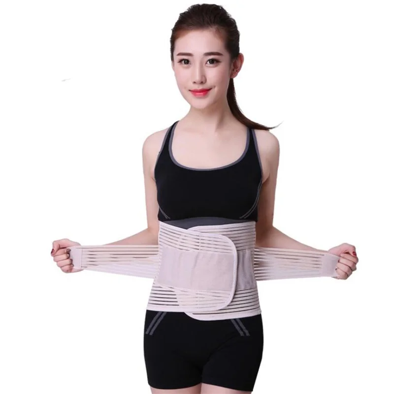 Male Slim wrap Waist Cinchers Back Supportor Slimming Belt Men Bone