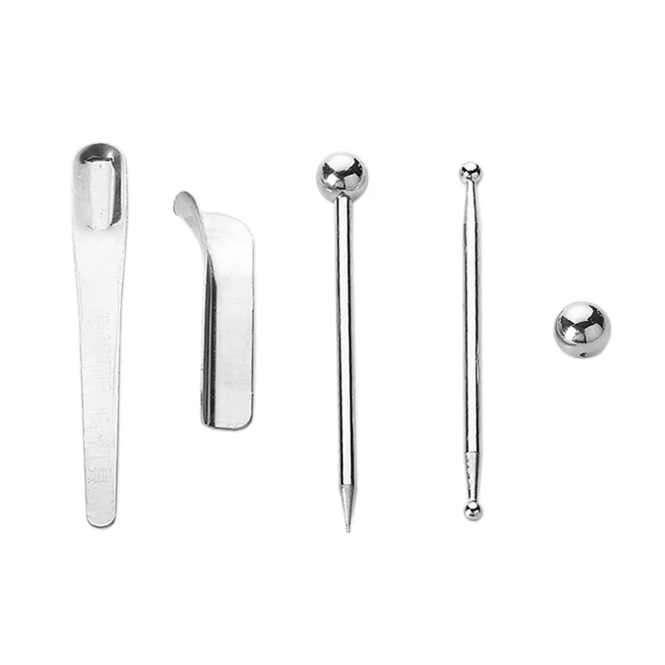 

5pc Tile Gap Cleaner For Ground Scraping Off Edges Caulking Tool Kit Tile Joint Grout Removal Stainless Steel Construction Tools