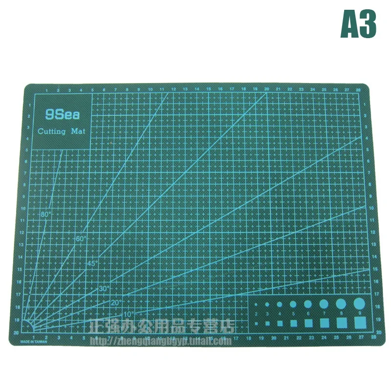 A3 Professional Self Healing Cutting Mat 30x45cm for Sewing,Quilting,or