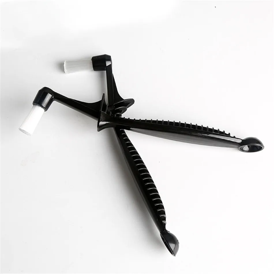 

VOGVIGO 2 In 1 Coffee Machine Cleaning Brush Coffee Espresso Machine Group Head Nylon Cleaning Brush Coffee Grime Cleaning Tool
