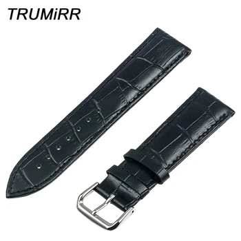 

Genuine Leather Watchband 18mm 20mm for DW Daniel Wellington Men Women Watch Band Stainless Steel Clasp Strap Bracelet 6 Colors