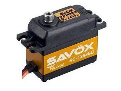 Savox SC 1268SG HV Цифровой стальной сервопривод высокого напряжения с высоким крутящим