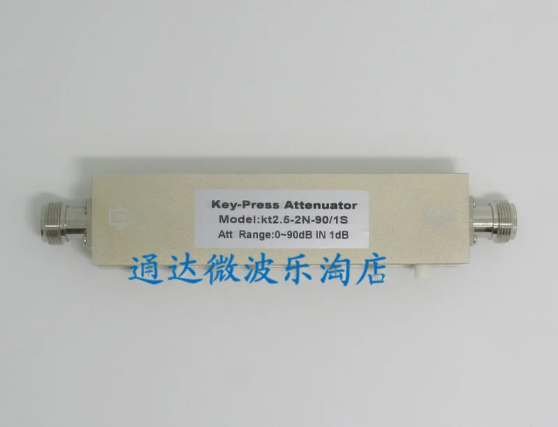 

N-type radio frequency adjustable attenuator/SMA adjustable 0-30 dB 60 dB 90 dB key step adjustable attenuator