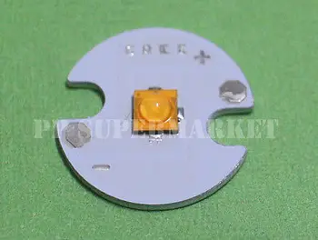 

10ps Cree XTE XT-E Warm White LED +16mm Round Base 1W 3W 5W led emitter 380lm@5W