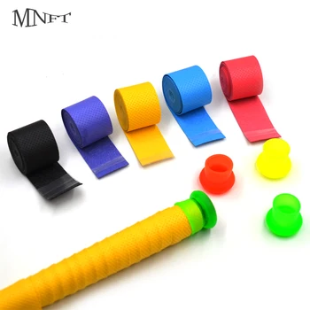 

MNFT 30PCS Anti-skid Sweat Absorbed Wraps Fishing Rod High & Elasticity Silicone Fishing Rods Stop Overgrips