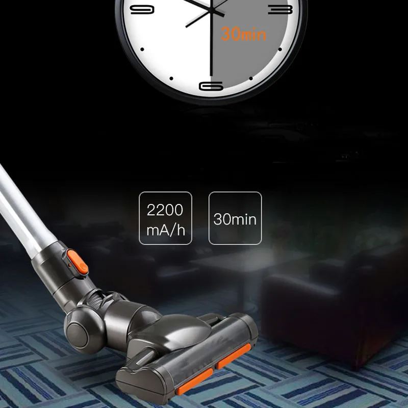 Wireless Vacuum Cleaner handheld vacuum cleaner for home Rechargeable Low Noise hand Vacuum Cleaner aspiradora de mano (7)