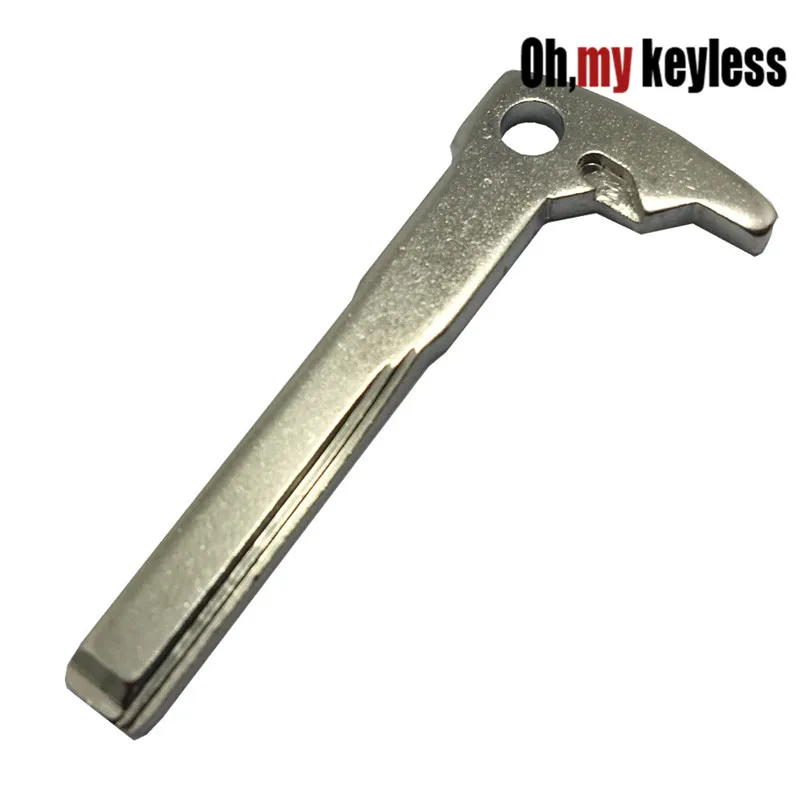 

5pcs/lot Uncut smart key blade for Mercedes Benz W203 W210 W211 AMG W204 C E S CLS CLK CLA SLK Classe remote key case fob