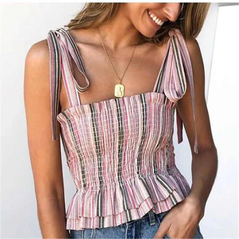 

2019 Spring Summer Lace Shirt Women Casual sexy shirts o-neck Short Sleeve Women Slim hollow out stripe Floral Tops