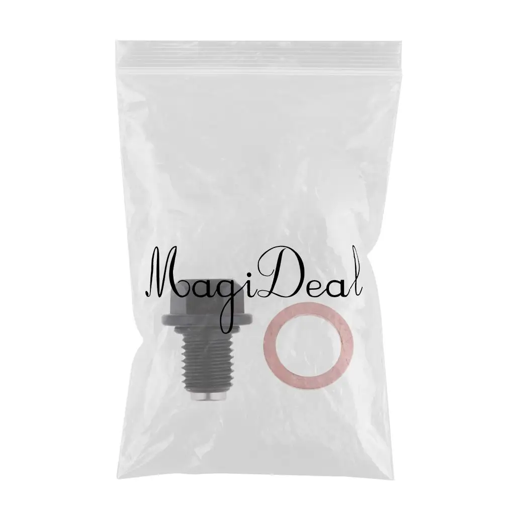 Magnetic Oil Drain Plug Bolt for YAMAHA  FZR250/R 1987-1994  ZEAL 1991-1999  FZ400 1997  FZR400RR 1990-1994  SRX400 1985-1999