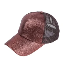 Новая однотонная Солнцезащитная сетка шапка с хвостом Удобная дышащая крутая Высококачественная Спортивная дорожная шляпа