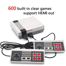 HDMI выход Ретро Классический Портативный игровой плеер семья ТВ Видео игровая консоль детство встроенные 600 игр HDMI выход мини консоль