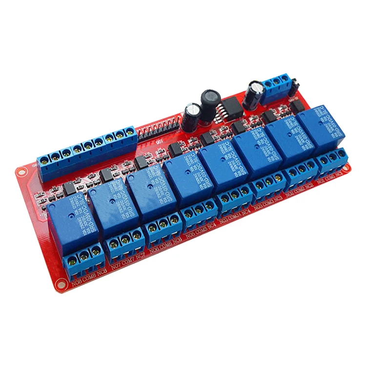 8 wide voltage 5 30V relay module PLC Home Furnishing intelligent