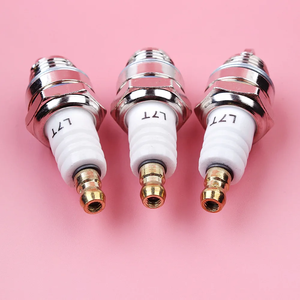 

3pcs/lot Spark Plug For 2 Stroke Chainsaw Trimmer Lawn Mower Brush Cutter Spare Garden Tool Parts