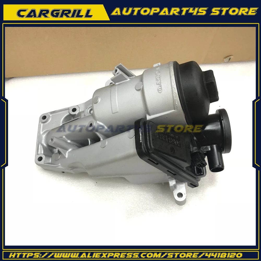 Up PCV Valve Oil Trap Oil Filter Housing For Volvo C70 S40 V50