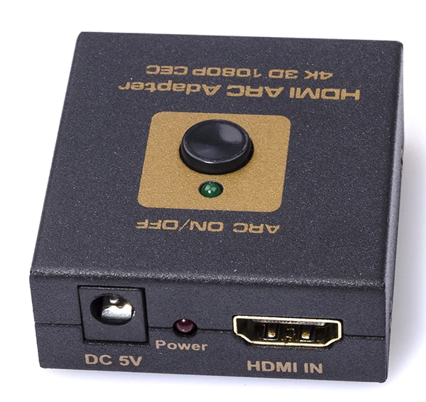 

HDMI ARC Audio Adapter | Audio Return Channel Audio Extractor for Home Theater Application
