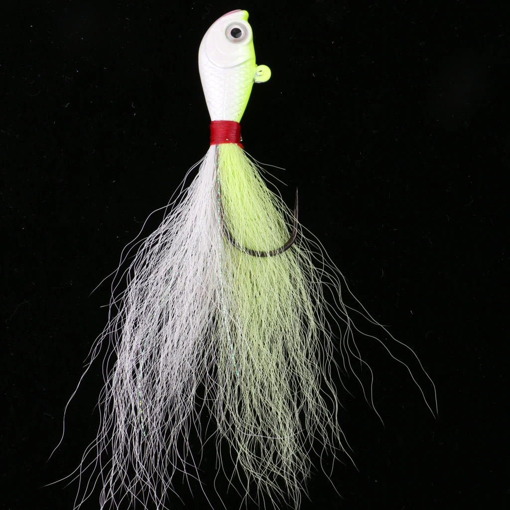 13cm 42g Jig Fluke Fishing Lure Saltwater Freshwater Baits Assorted Kit Bass Striper Bluefish Surf Bass Fishing Jig Hook Lure