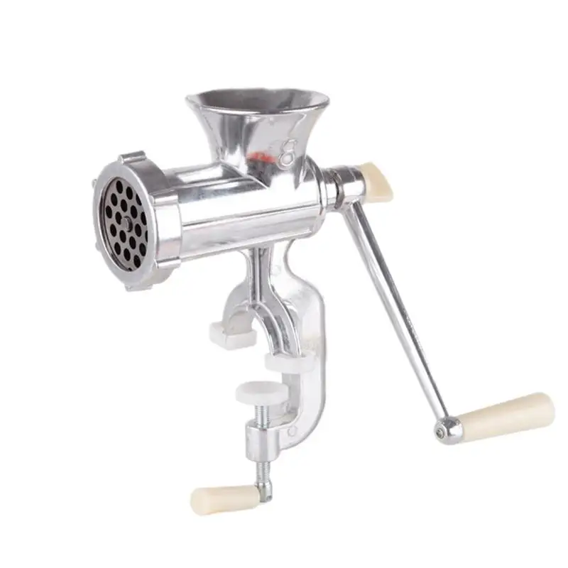 1Pc Meat Grinder Stainless Steel Manual Meat Mincer Mincing