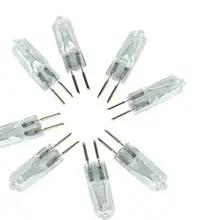 50 шт./лот галогенная G5.3 лампа 35 Вт 110 v halogenos 3000 k белая галогенная лампа светодиодный Замена