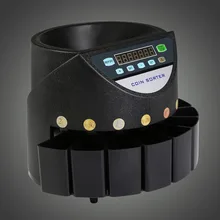 VEVOR автоматический электронный сортировщик денег и счетчик монет наличные машина для счета валюты для евро монеты