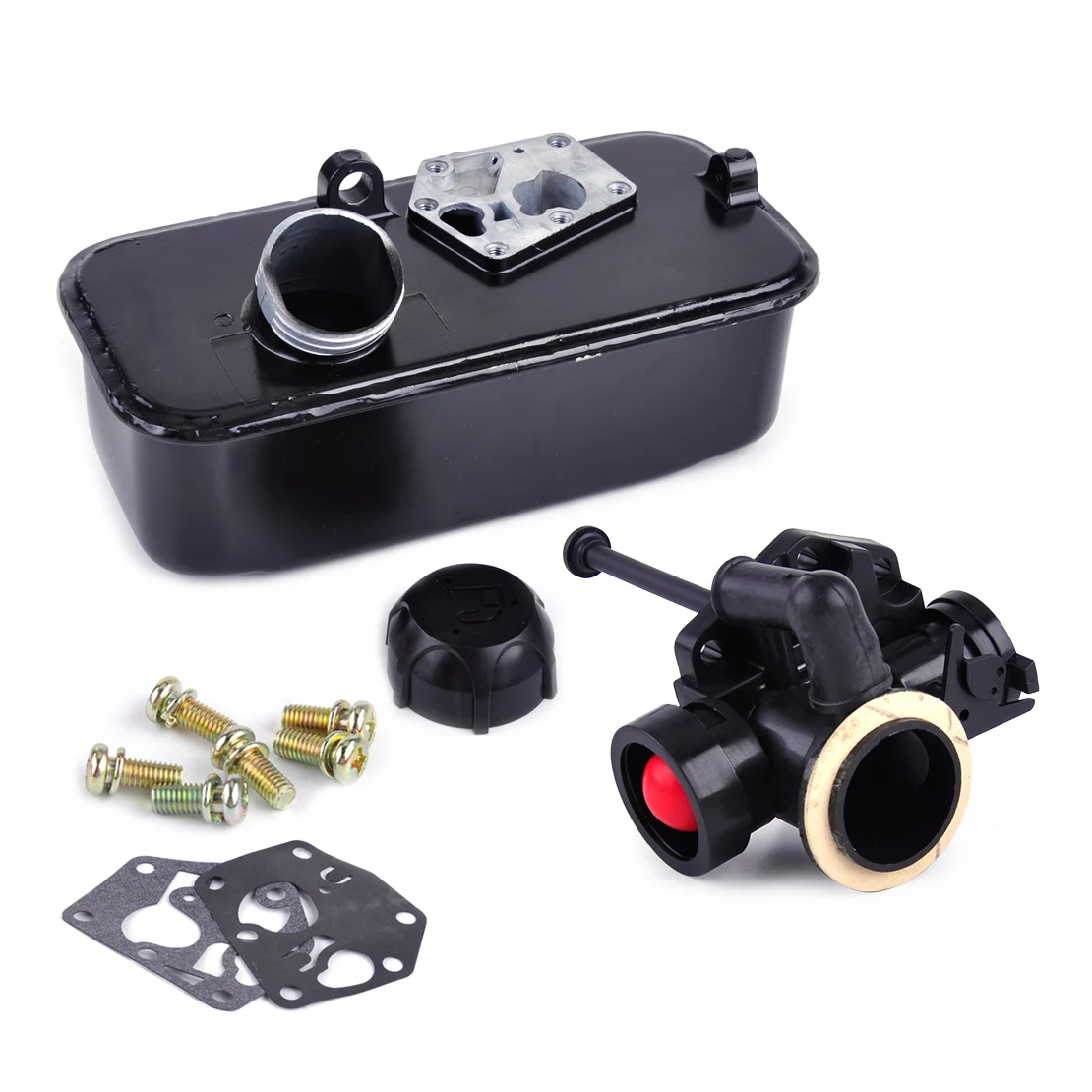 Letaosk Mower Fuel Gas Tank Carburetor Assembly Fit For Briggs