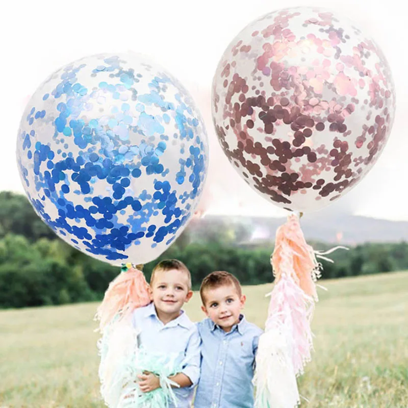 

36inch Confetti Balloons Gaint Latex Helium Ballon Air Balls Babyshower Wedding Birthday Party Decoration Kids Toy Globos