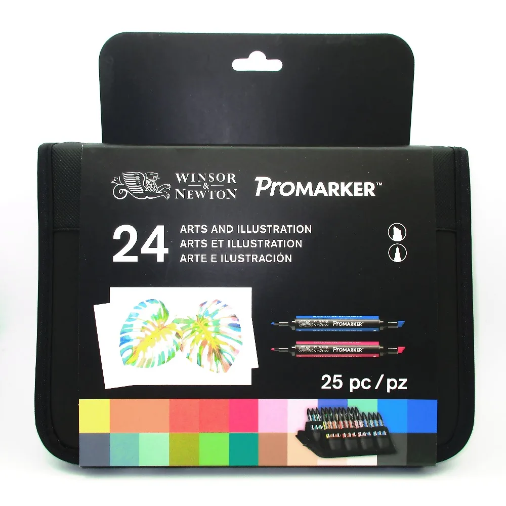 Winsor& Newton Promarker набор маркеров 24 цветов