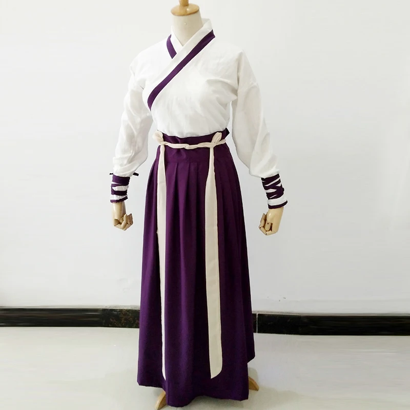 Китайский стиль Hanfu одежда для женщин традиционный фехтовальщик платье для выступлений на сцене Китайский народный танец костюм леди Тан Униформа Cospaly ткань