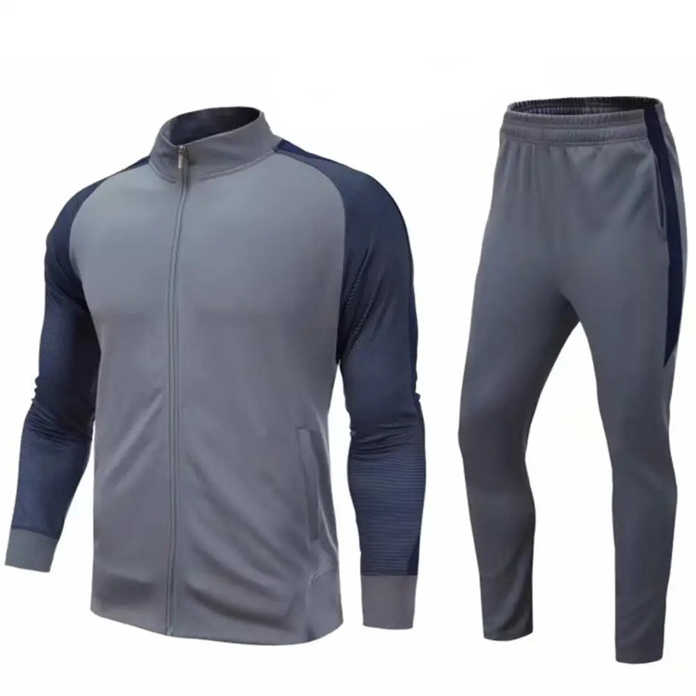 2019 men's football training suit jacket football suit training shirt sports pants jogging uniform custom jacket