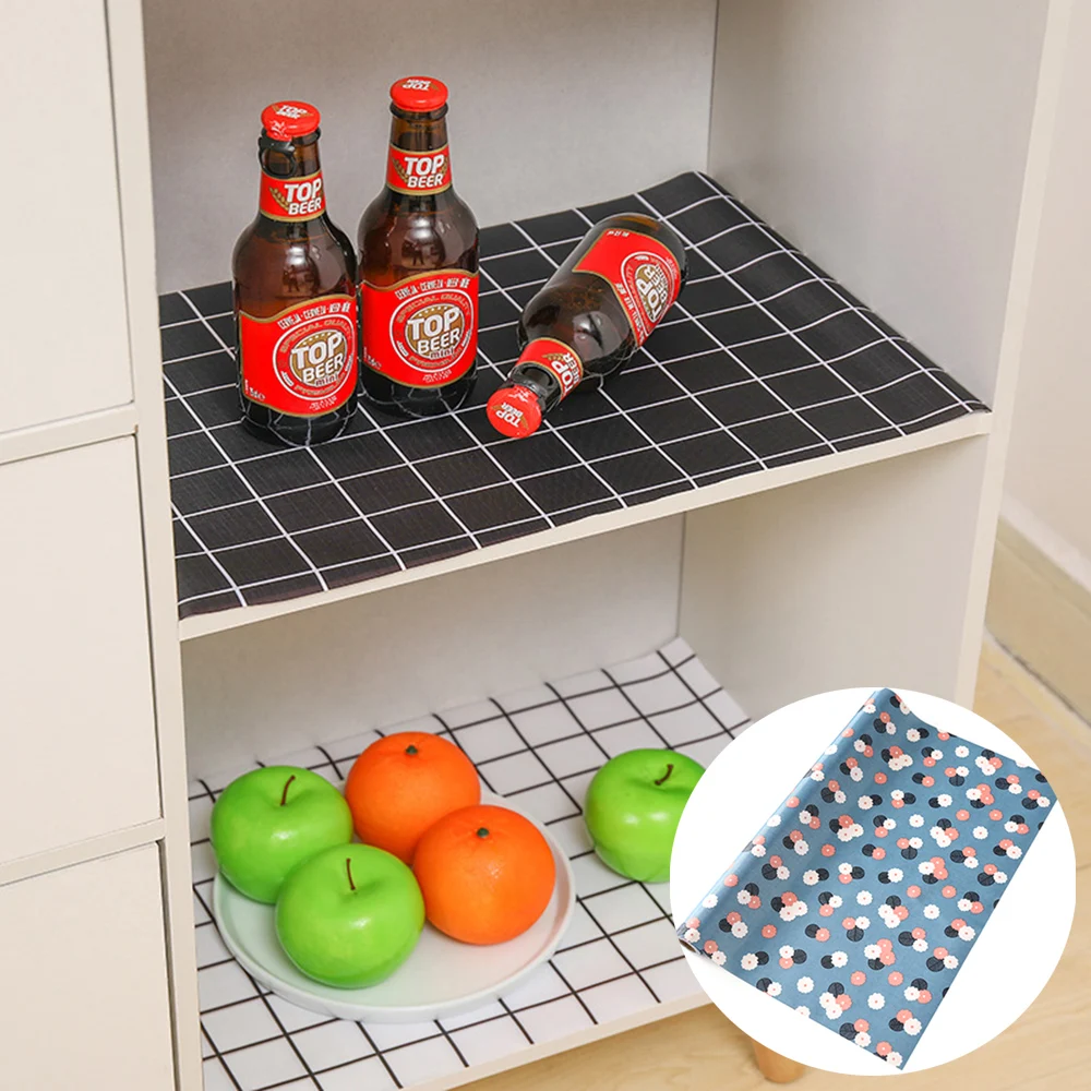 

Waterproof Kitchen Table Mat Drawers Cabinet Shelf Liners Non Slip Cupboard Placemat Home Organization Multi-Purpose Dust Pad