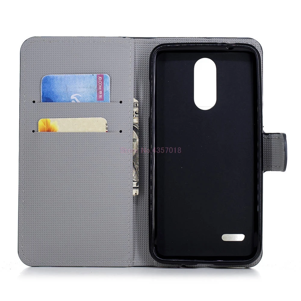 Чехол книжка с откидной крышкой для LG K8 2018 US 2GB 16GB Dual SIM PU Чехлы Fortune2 (2018) чехлы
