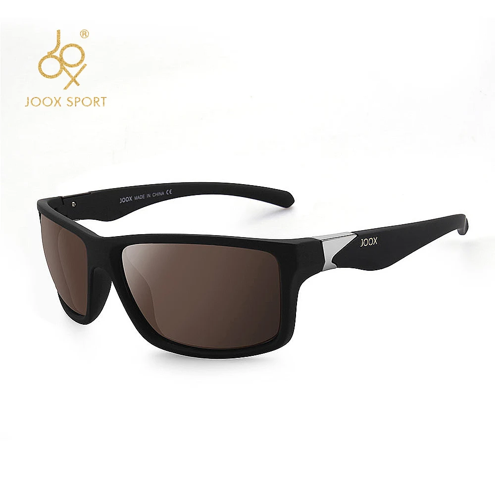 Брендовые дизайнерские поляризованные солнцезащитные очки мужские водительские очки Мужские Винтажные Солнцезащитные очки для мужчин Spuare зеркальные летние UV400 Oculos - Цвет линз: black brown