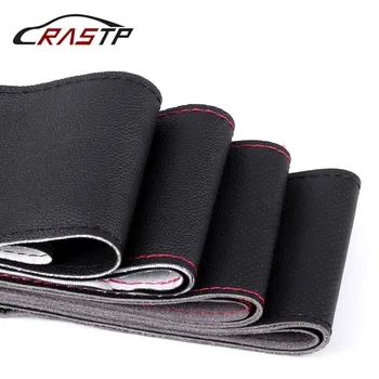 

RASTP-DIY Steering Wheel Covers/Soft Fiber Leather braid on the steering-wheel of Car With Needle and Thread RS-STW014-Normal