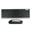 

Work Fashion Design High Quality Ultra thin White 2.4G Cordless Wireless Keyboard and Optical Mouse Gaming Keyboard