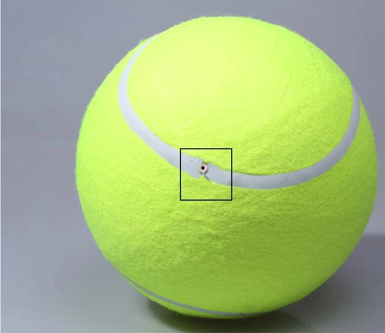 24 см диаметр теннисный мяч для собак гигантский для домашних животных жевательная игрушка большой надувной открытый Теннисный мяч подписи Мега Jumbo Pet игрушка поезд мяч