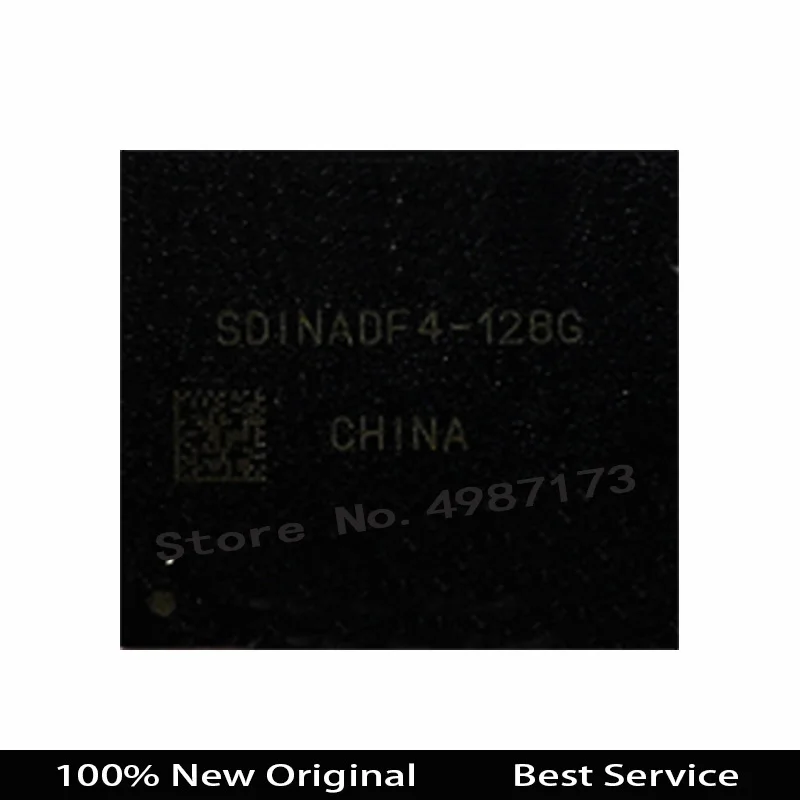SDINADF4-128G 100% оригинальный SDINADF4 128G BGA EMMC чип памяти в наличии чем больше скидка за