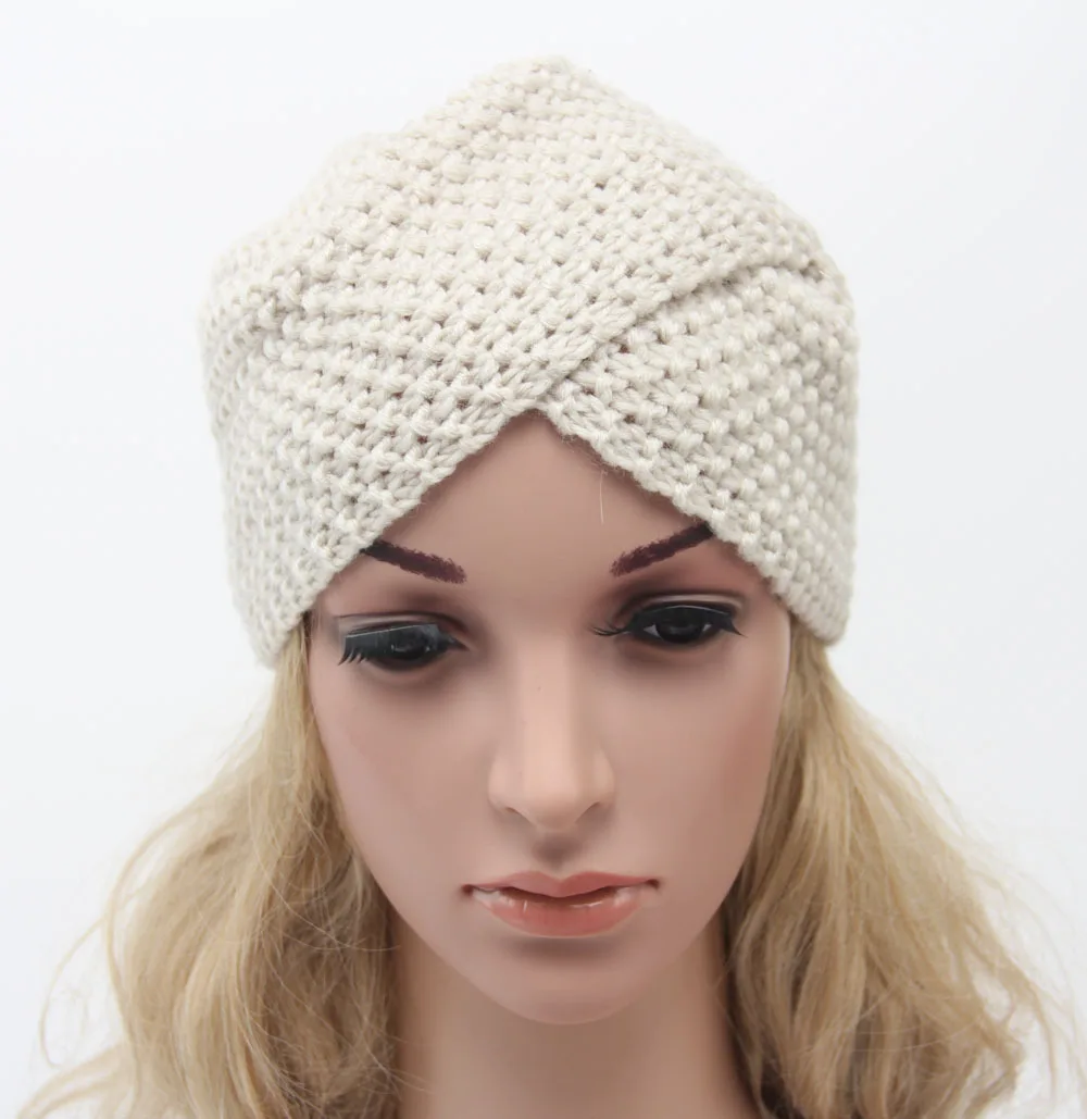 Women Bohemian Hat Slouchy Knit Winter Beanie Woman Warm India