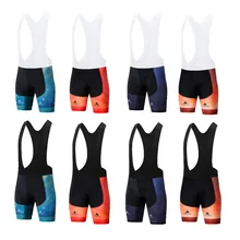 MILOTO Новинка летние шорты-комбинезон с для велоспорта Coolmax 5D гелевая Накладка для велосипеда плотные MTB Ropa Ciclismo влагоотводящие велосипедные штаны