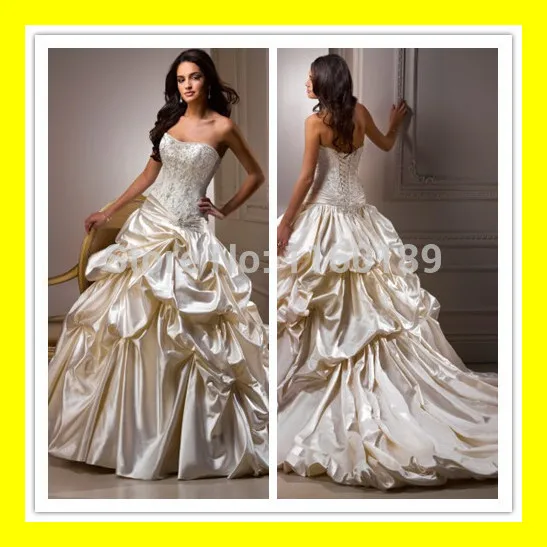 Summer Wedding Dress Short Sexy Dresses Discount Plus Size Silk Modest Ball Gown Floor-Length Chapel Train Lace Stra 2015 Outlet | Свадьбы и