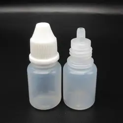 Небольшой флакон жидкого, PE 5 мл Лак для ногтей бутылки, глаза капли бутылка с капельницей 100 шт./лот