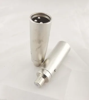 

1pcs XLR 3 Pin Male Plug To RCA Female Mono Microphone Mic/AMP Audio Cable Adapter