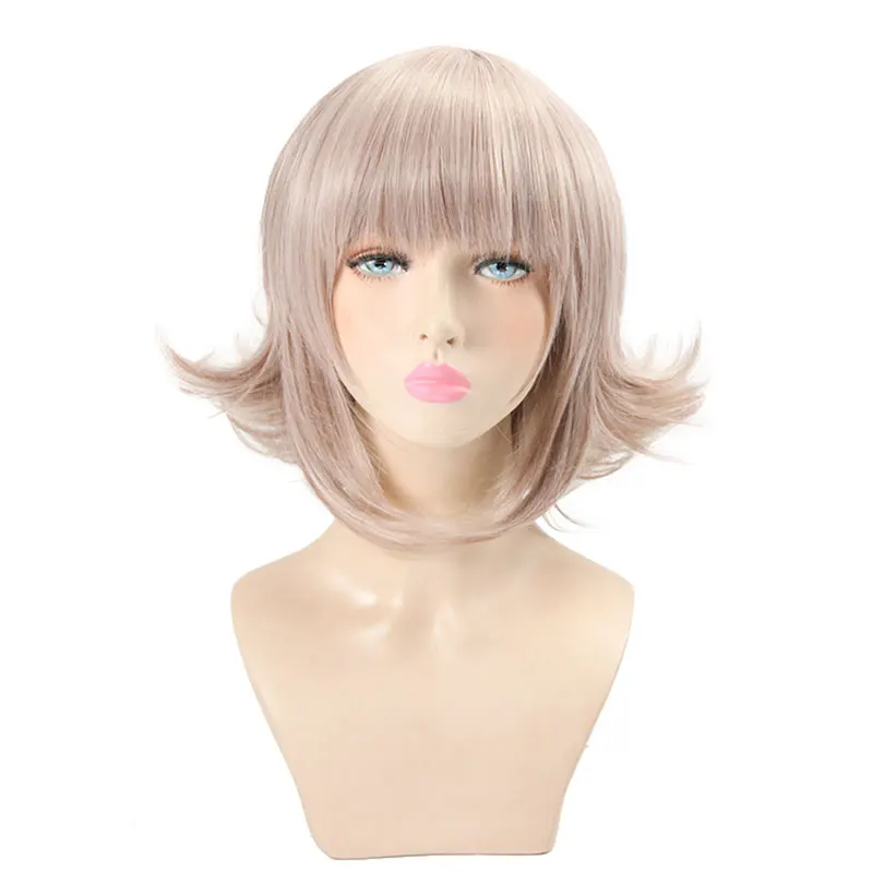 HSIU Danganronpa 3: The End of Hope's Peak High School Косплей Парик Chiaki Nanami костюм играть парики Хэллоуин анимация аниме волосы(Super DanganRonpa Cosplay Wig Chiaki Nanami Costume Play Wigs) - изображение